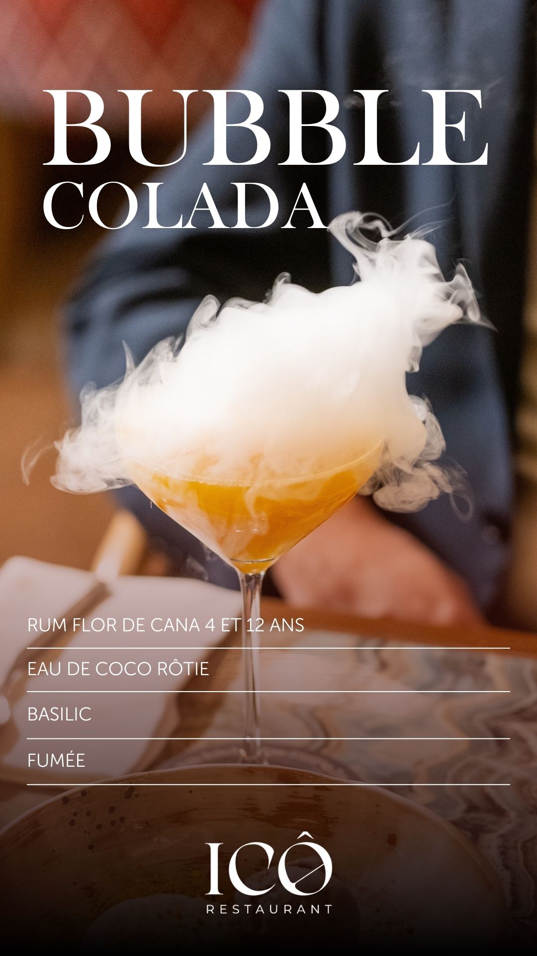 Cocktail Bubble Colada
